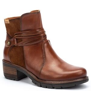 NEW PIKOLINOS Cuero (Brown) Leather Ankle Boot